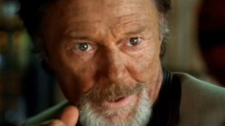 Michael Parks in un frame di Kill Bill 2