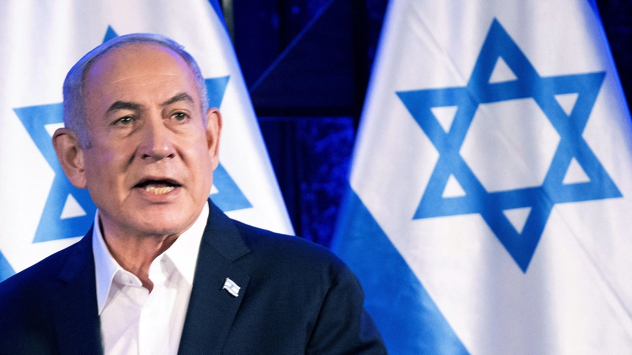 Il premier israeliano Benjamin Netanyahu (foto Ansa)