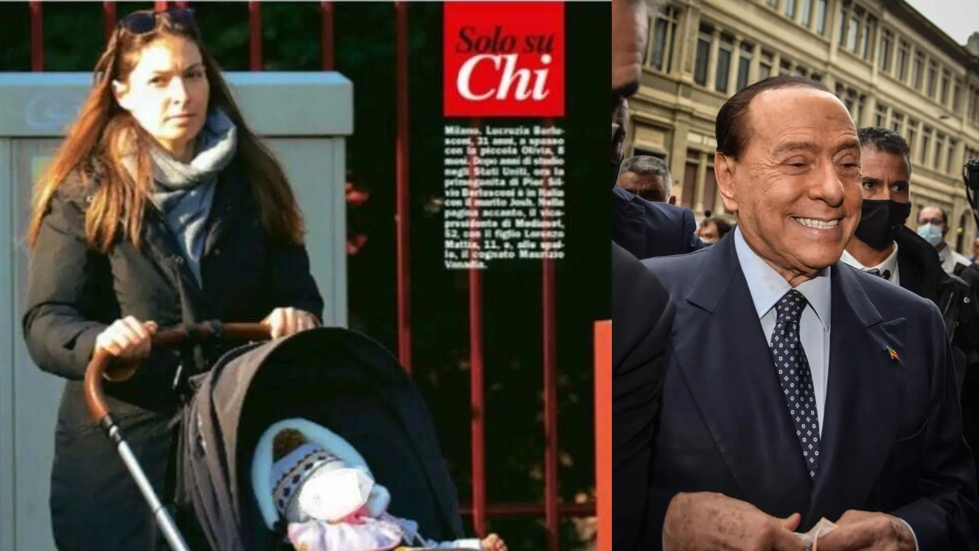 Berlusconi bisnonno: Olivia è l'ultima nata della famiglia