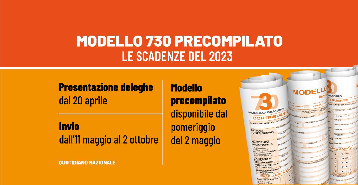 Modello 730 2023 date e scadenze da segnare sul calendario