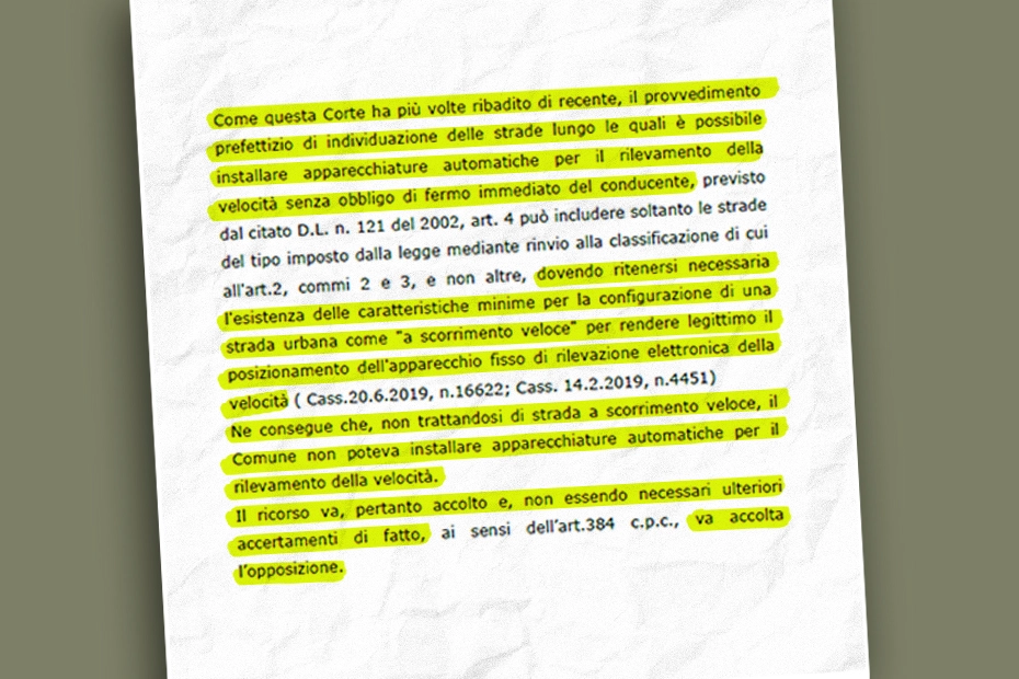 Autovelox e multe nulle: cosa dice l'ultima sentenza della Cassazione