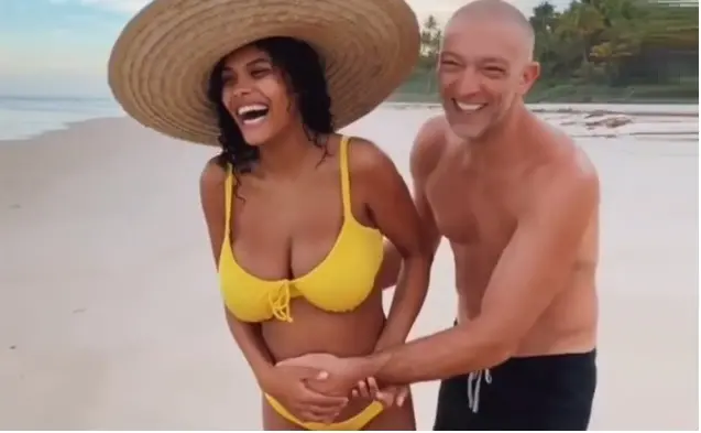 Vincent Cassel e la moglie Tina Kunakey aspettano un figlio