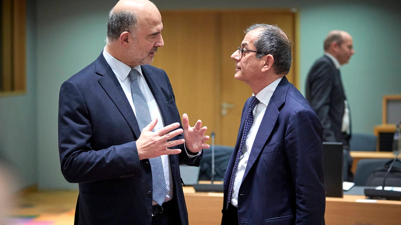 Moscovici e Tria (ImagoE)