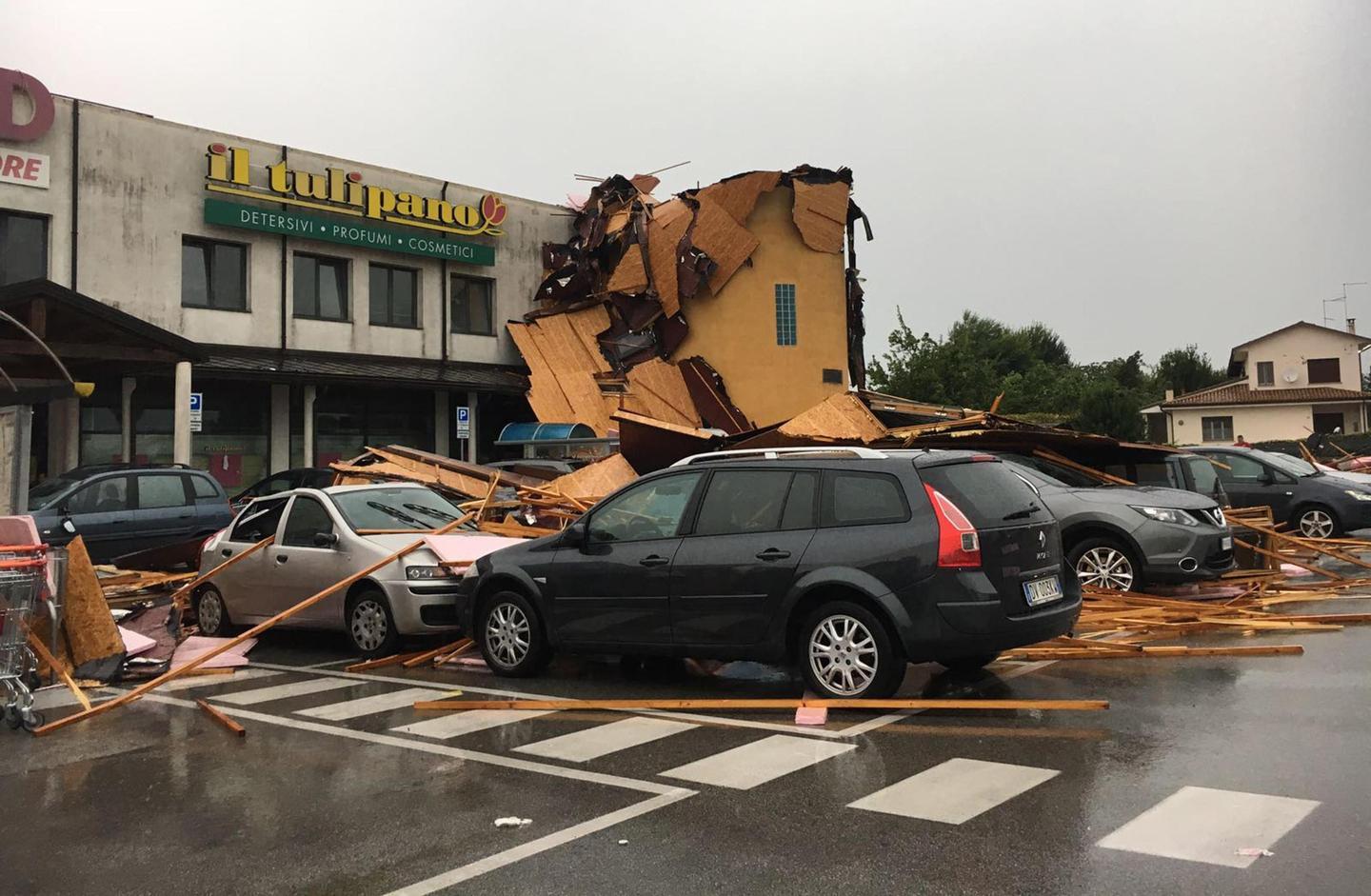 Maltempo, Tromba D'aria Nel Veneziano. Danni In Tutto Il Nord