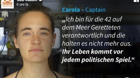 Carola Rakete, capitano della Sea Watch