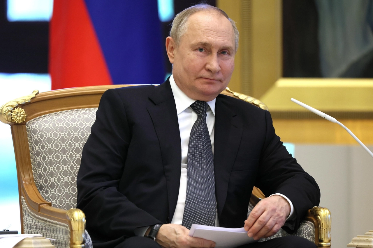 Il presidente russo Vladimir Putin (Ansa)