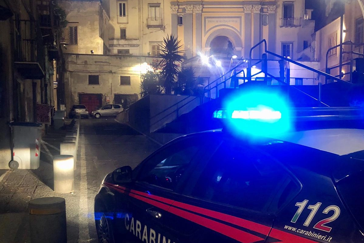 I carabinieri nel centro di Napoli