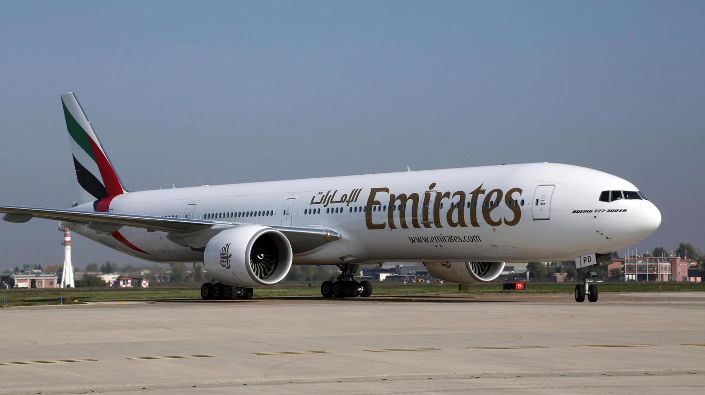 volo emirates new york milano ieri