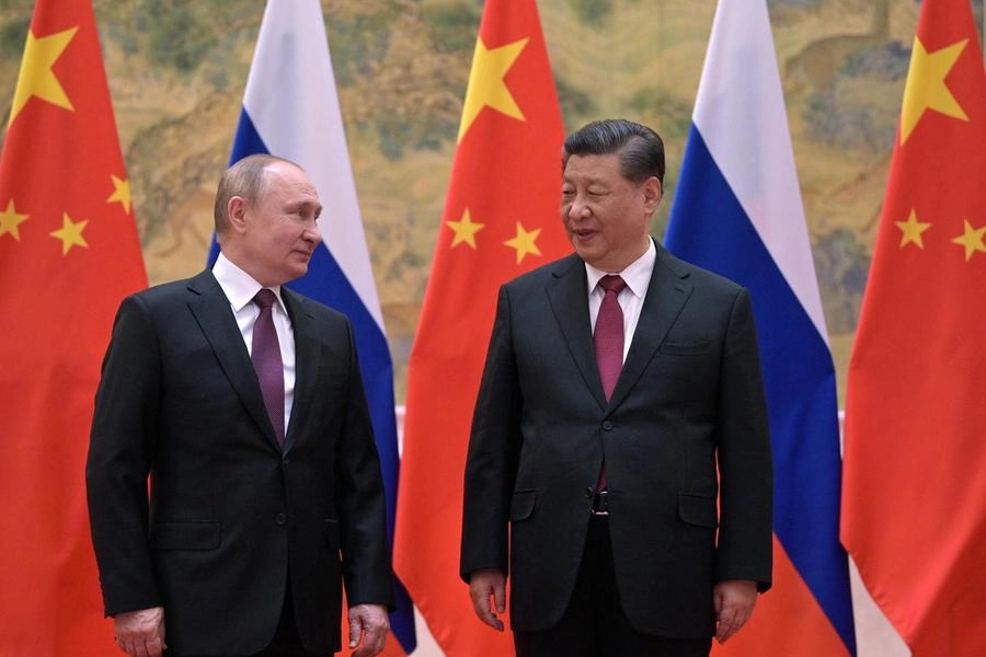 Vladimir Putin e Xi Jinping (Ansa)