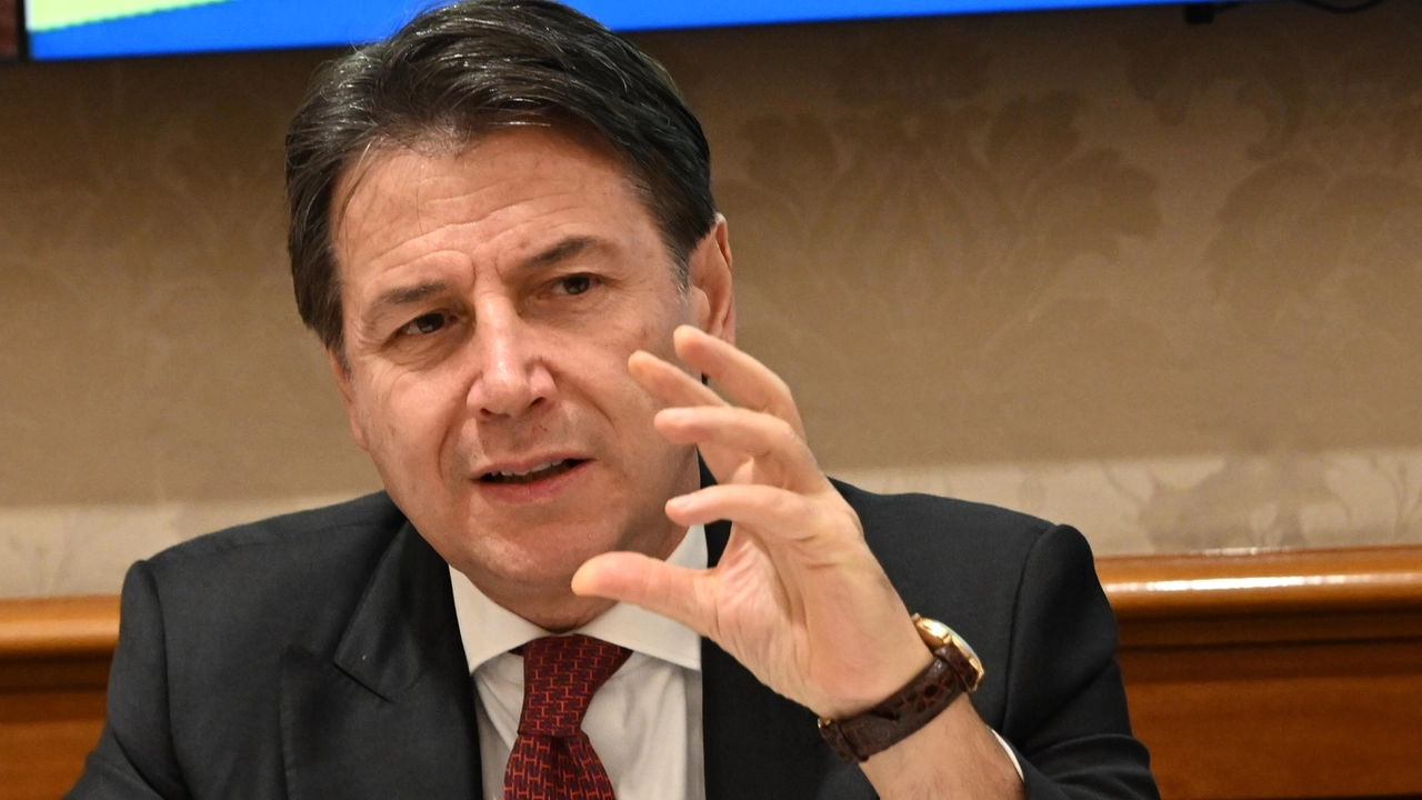 Giuseppe Conte, leader del Movimento 5 stelle (Ansa)