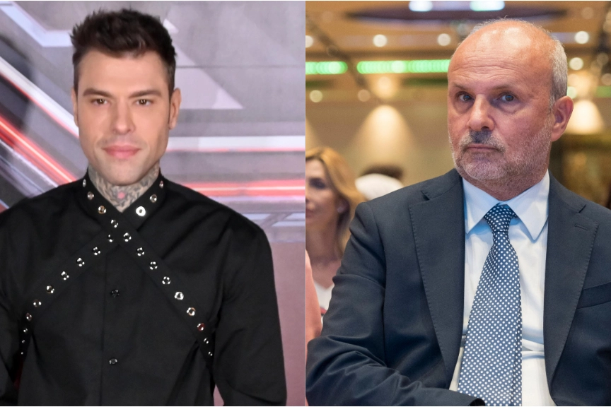 Fedez e il ministro della Salute, Orazio Schillaci