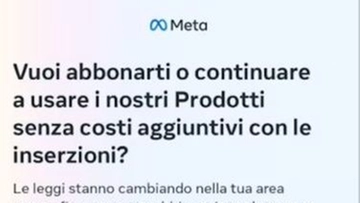 Cosa fare quando arriva il messaggio di Facebook e Instagram a pagamento. La guida pratica