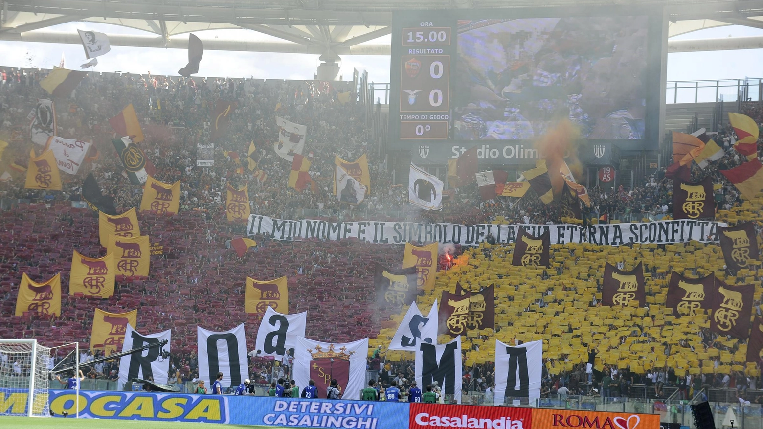 Curva Sud (La Presse)