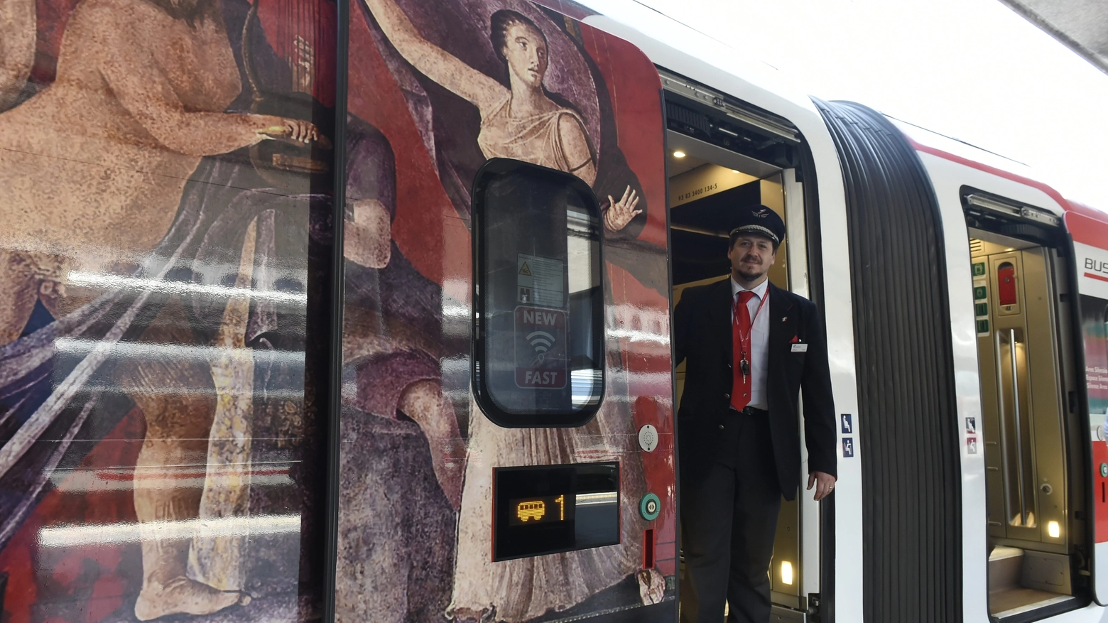 Il Frecciarossa diretto Roma-Pompei