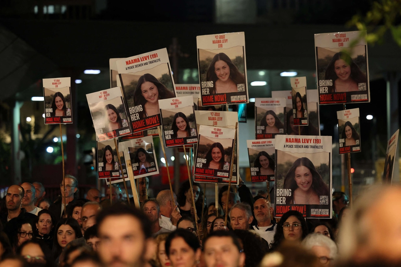 Tel Aviv proteste contro il governo di Benyamin Netanyahu