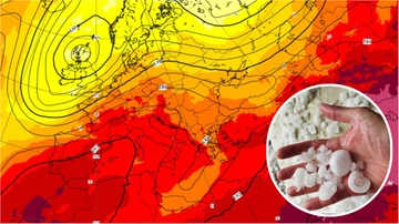 Ciclone di fine estate (con grandine?) Quando arriva e quanto dura Poppea in Emilia Romagna