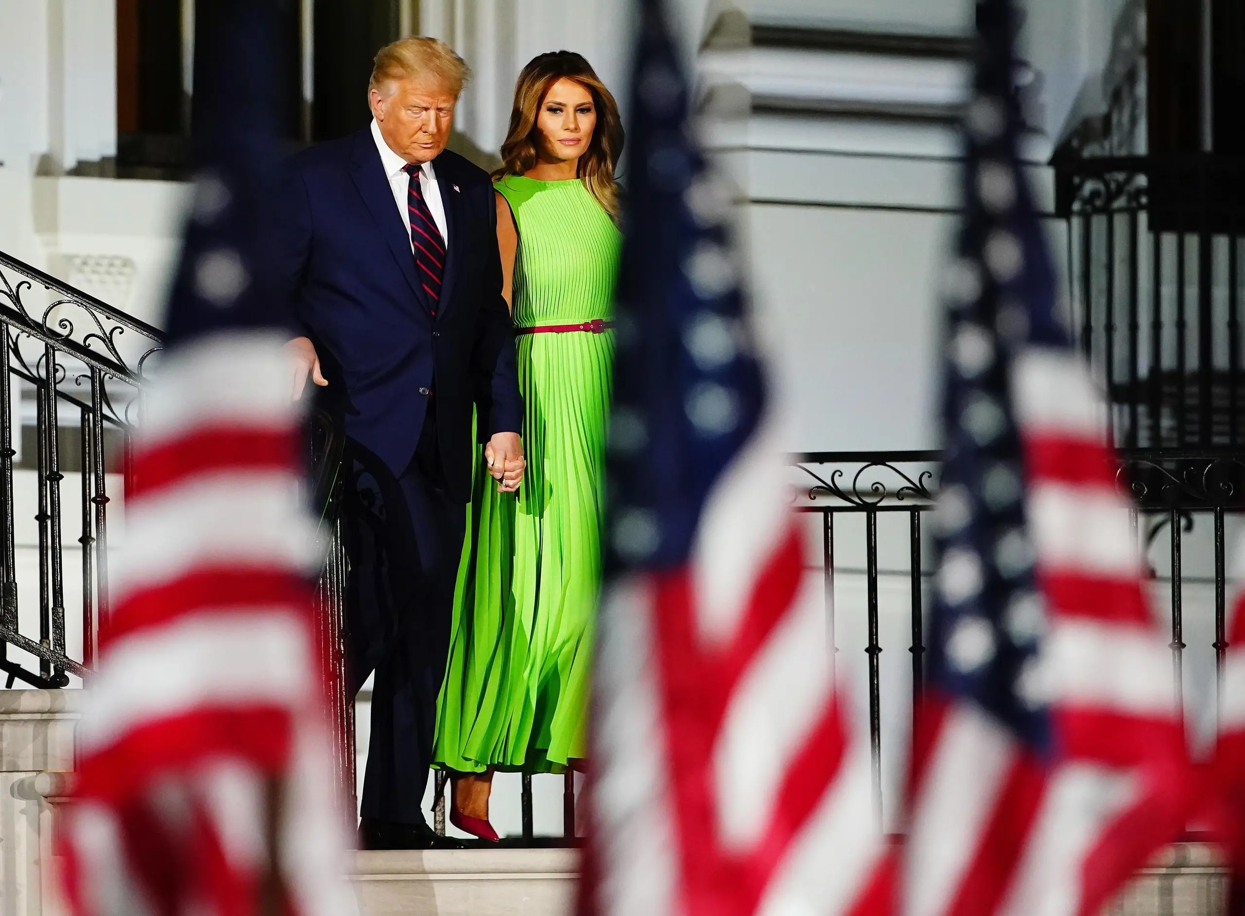 Altra mazzata su Trump: Melania resta a casa