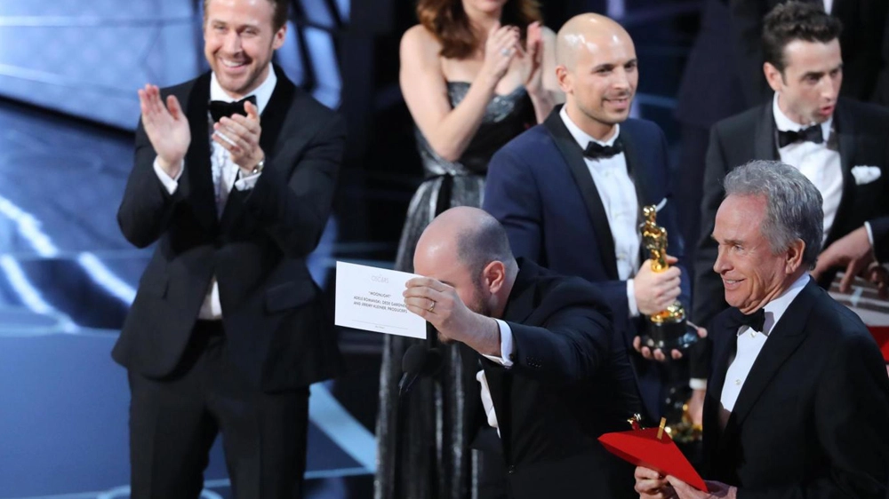 Il momento in cui viene detto che l'Oscar è di 'Moonlight' - Foto: REUTERS/Lucy Nicholson