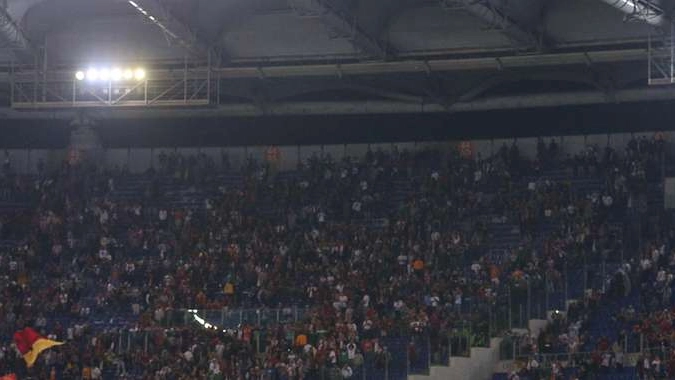 Roma-Barca, protesta Sud curva non tifa