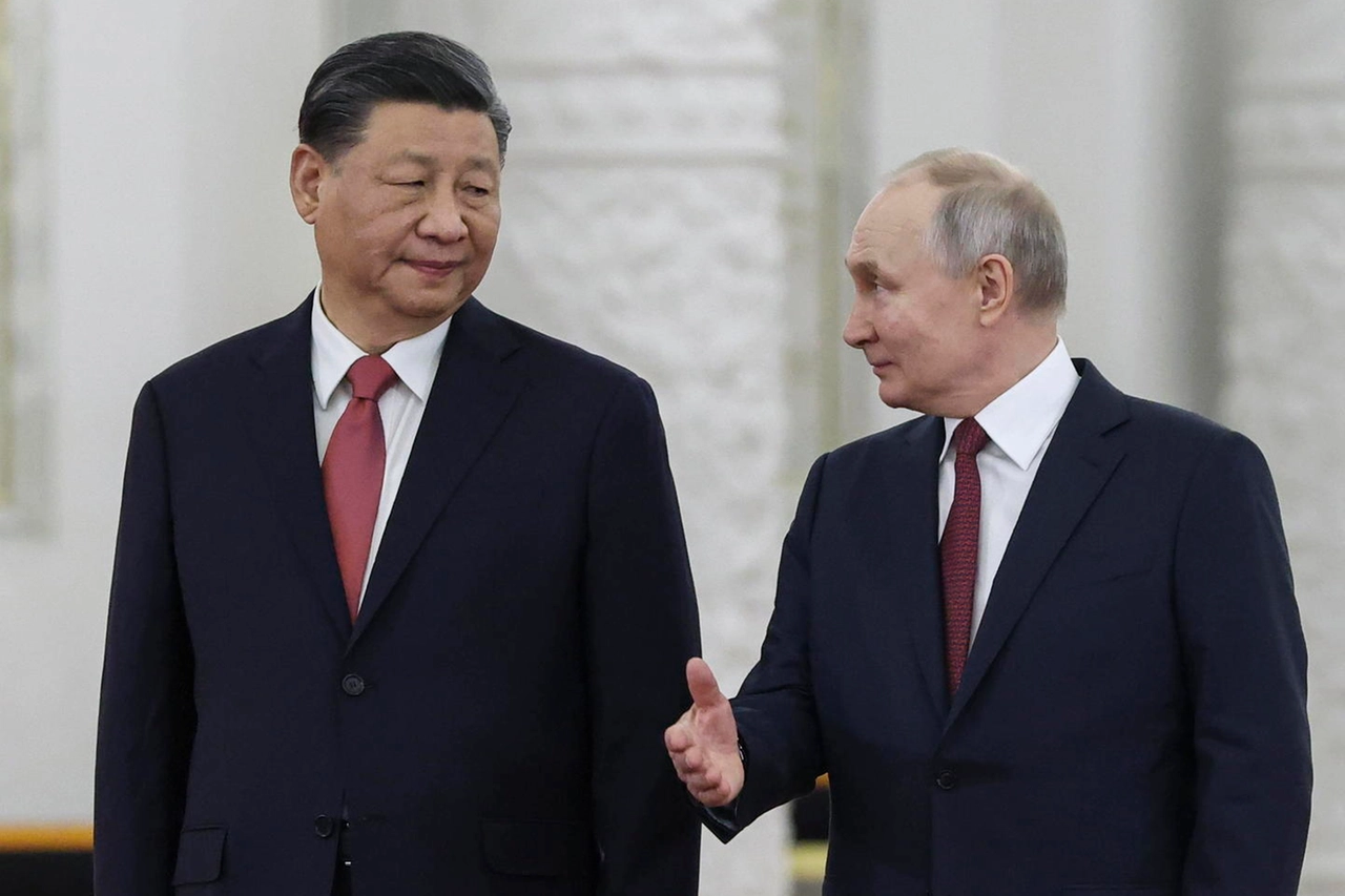 Xi Jinping e Vladimir Putin (Ansa)