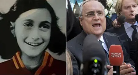 Anna Frank, l'ira degli ebrei: "Basta omertà nel calcio"