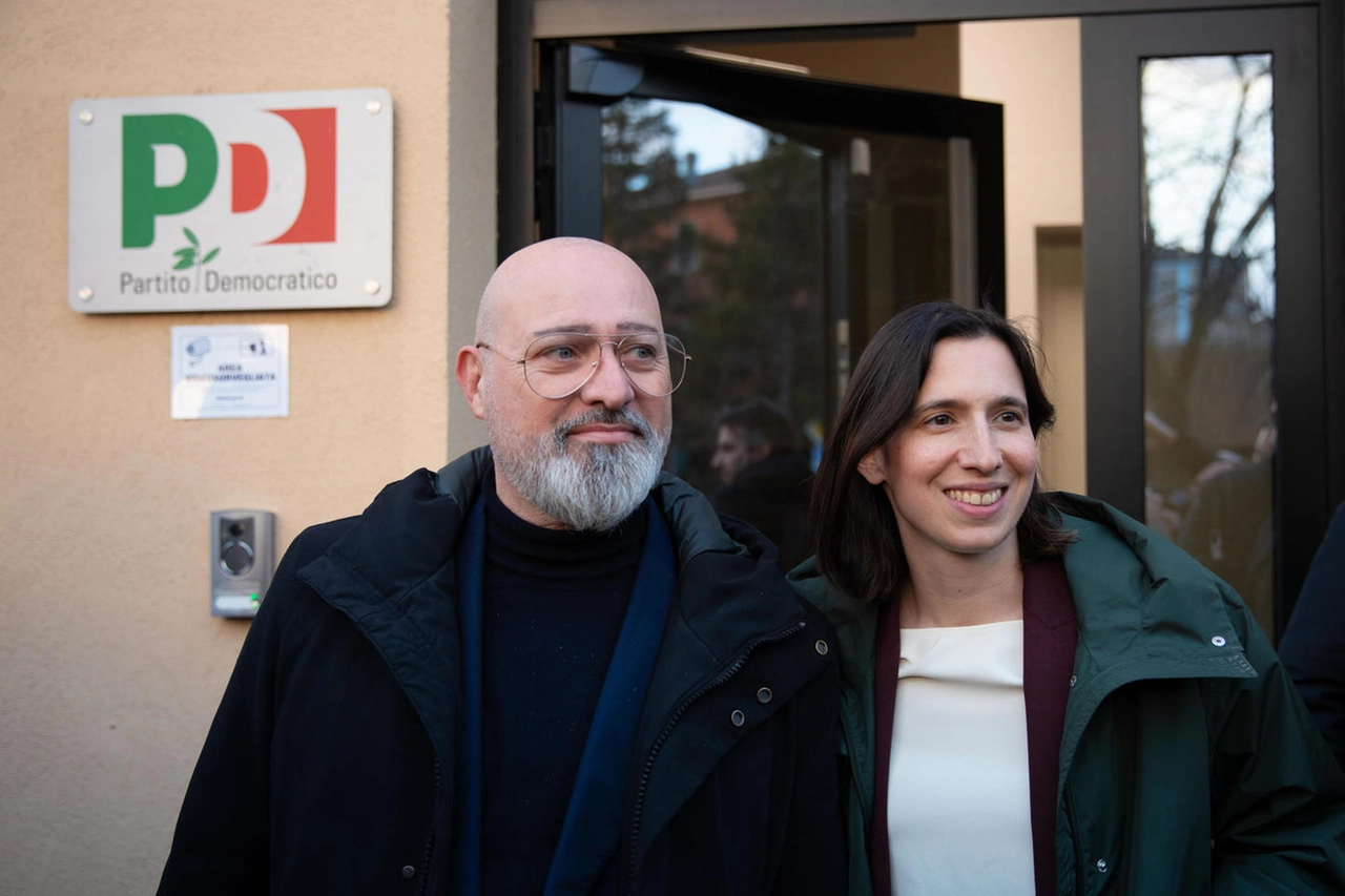 Stefano Bonaccini e Elly Schlein