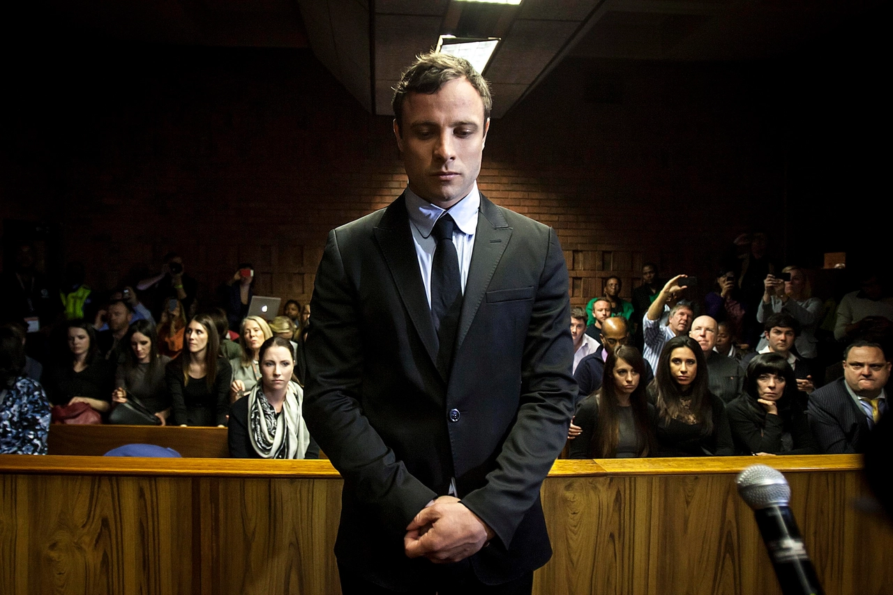 L'ex atleta paralimpico Oscar Pistorius