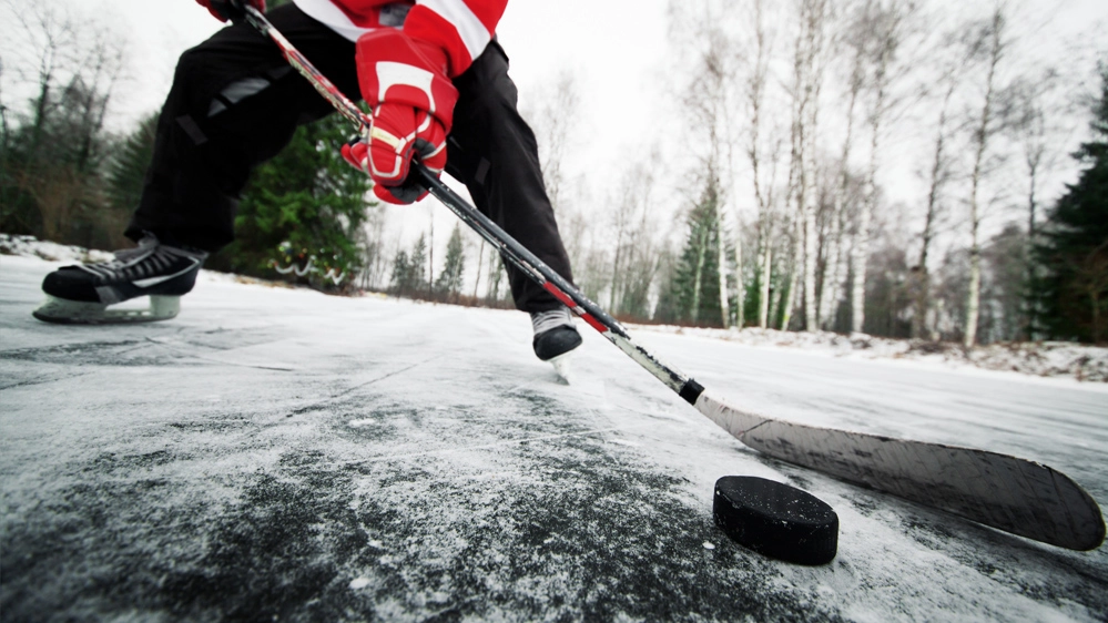 La distanza di sicurezza in Canada misura un bastone da hockey