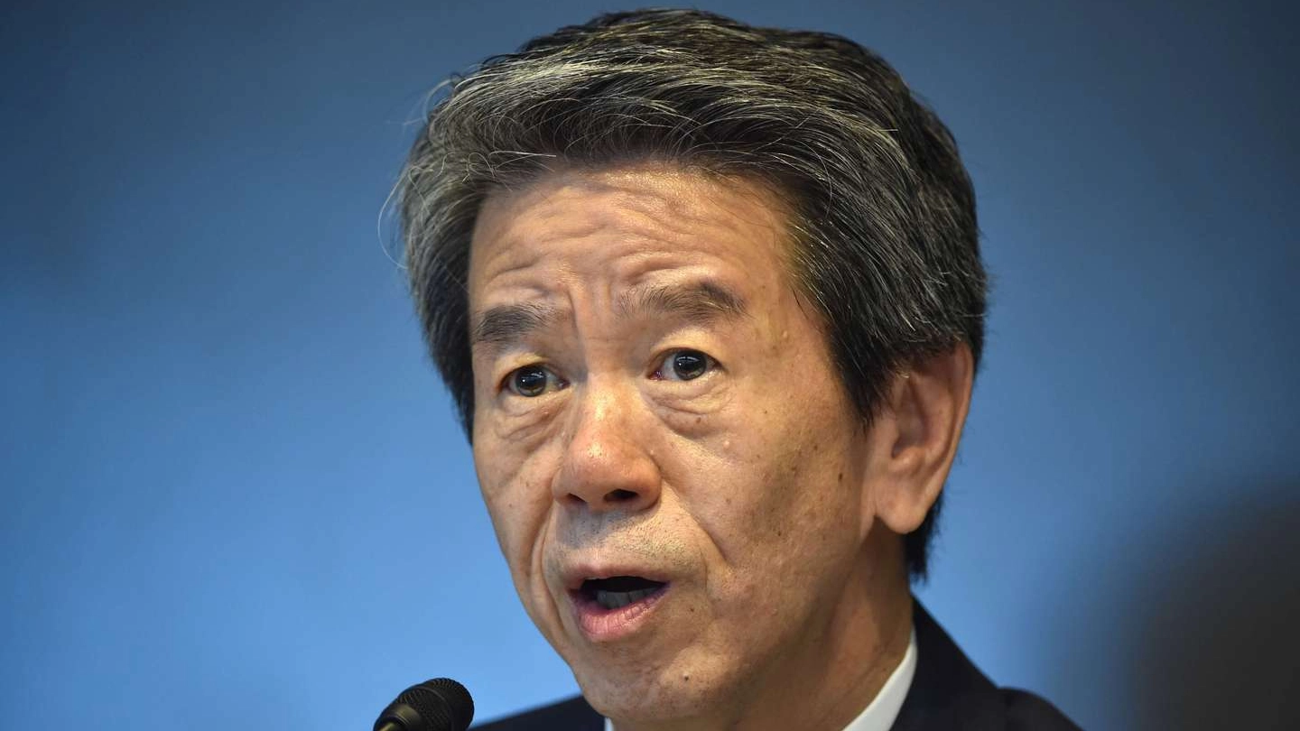 Presidente della Toshiba, Hisao Tanaka (Afp)