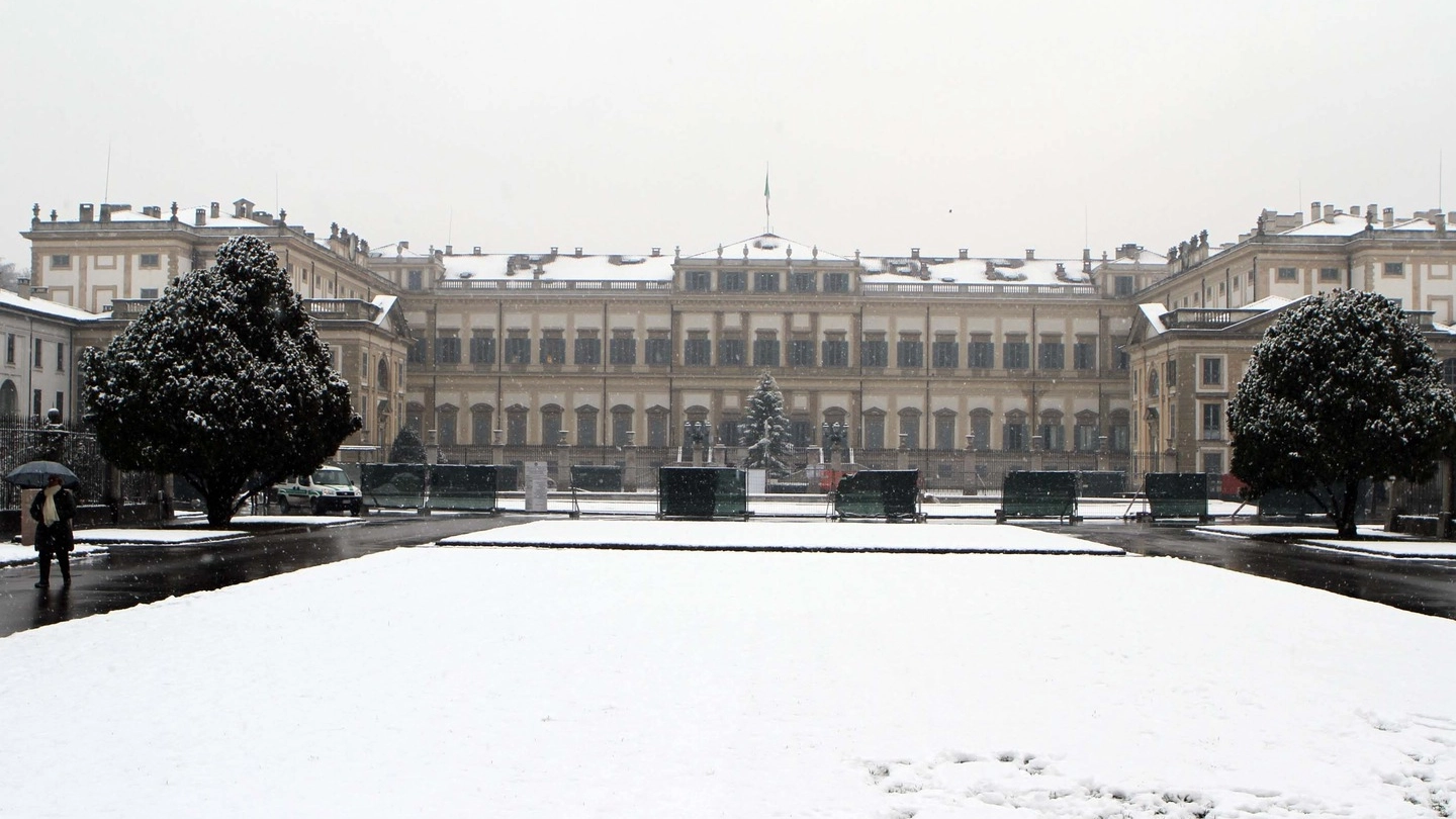 Neve a Monza (Radaelli)