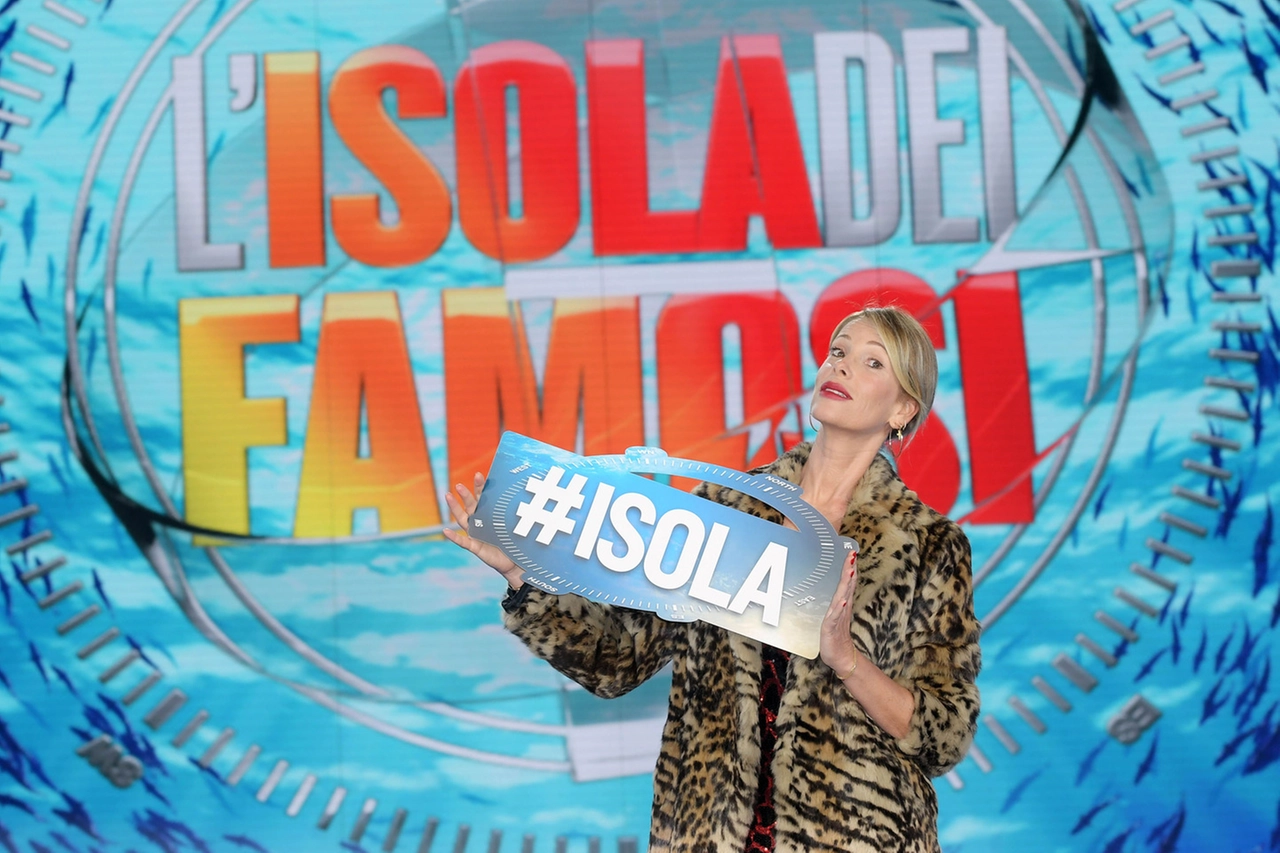 Isola dei Famosi 2018, la conduttrice Alessia Marcuzzi (Lapresse)