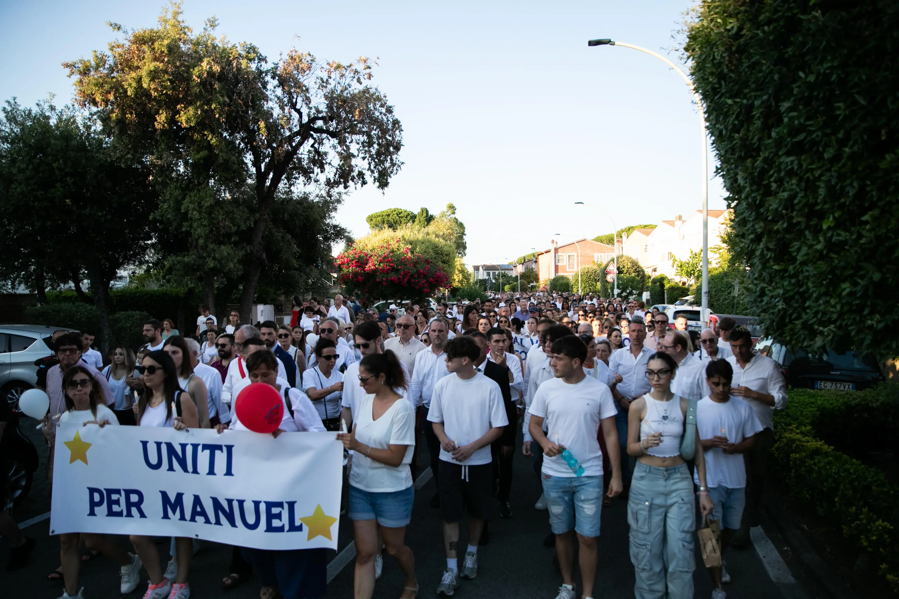 Casal Palocco, Fiaccolata Per Manuel