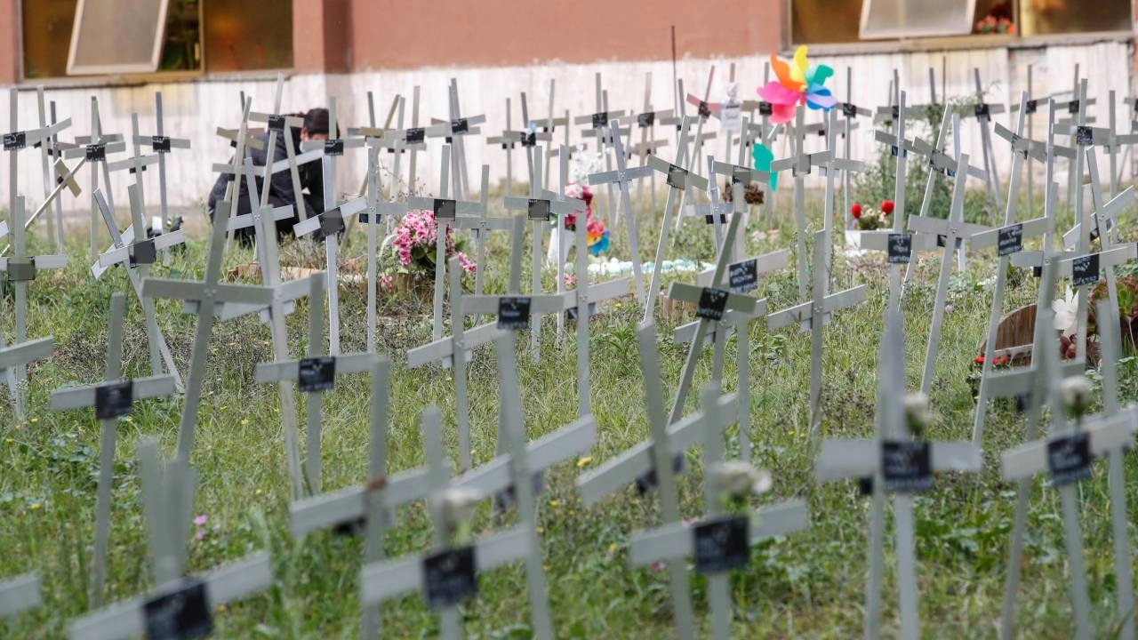 Cimitero dei feti a Roma