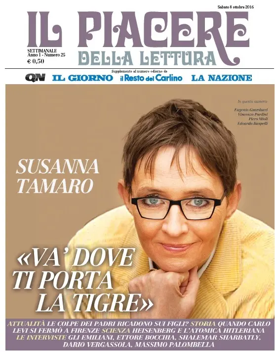 Il Piacere della lettura con Susanna Tamaro: "Va' dove ti porta la Tigre"