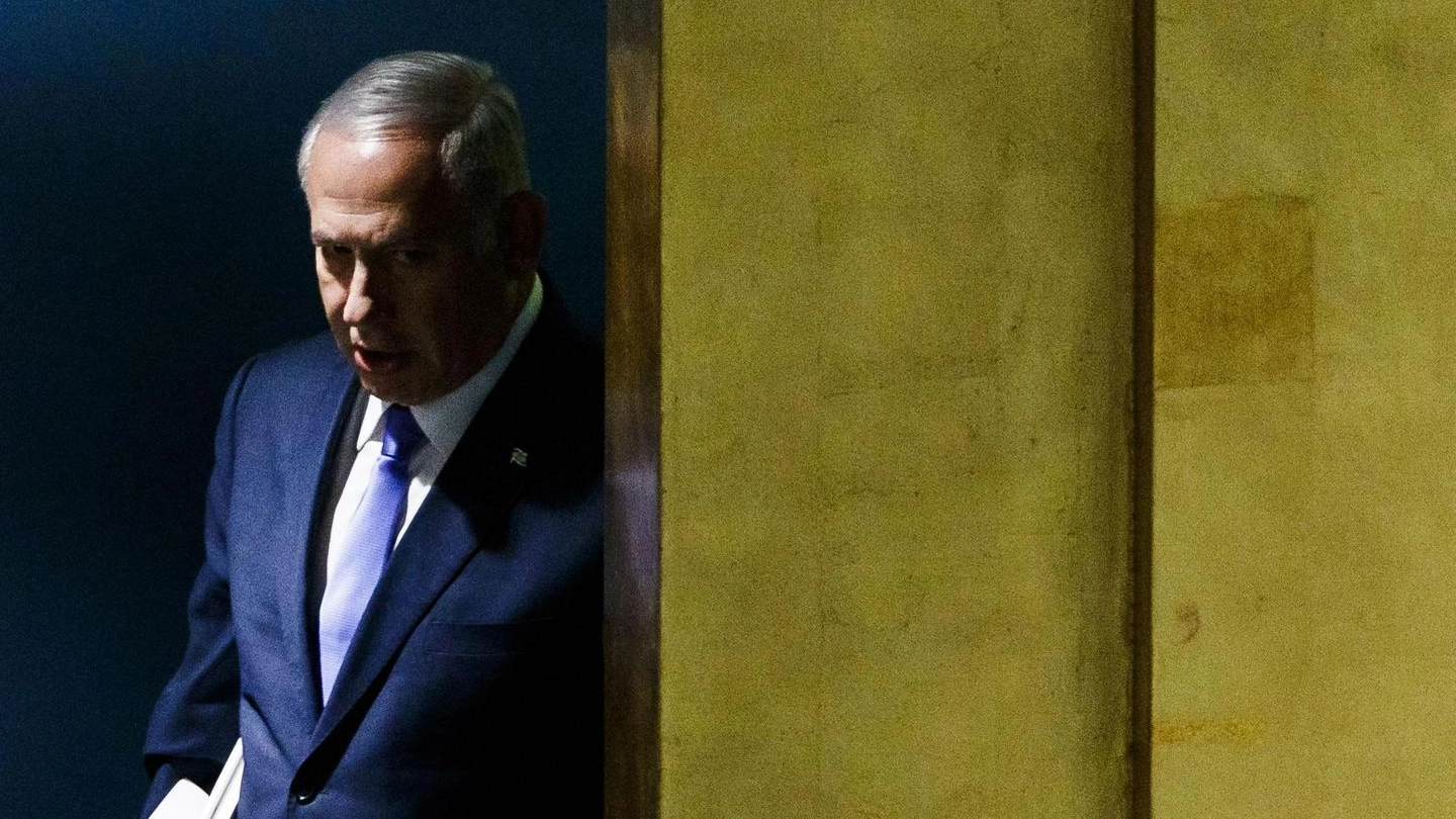 Il primo ministro israeliano Benjamin Netanyahu (Ansa)