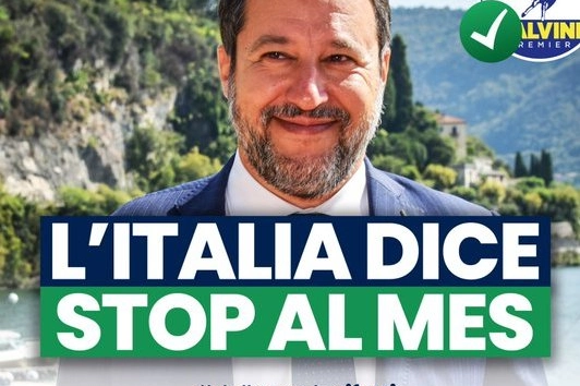 Il post di Salvini contro il Mes