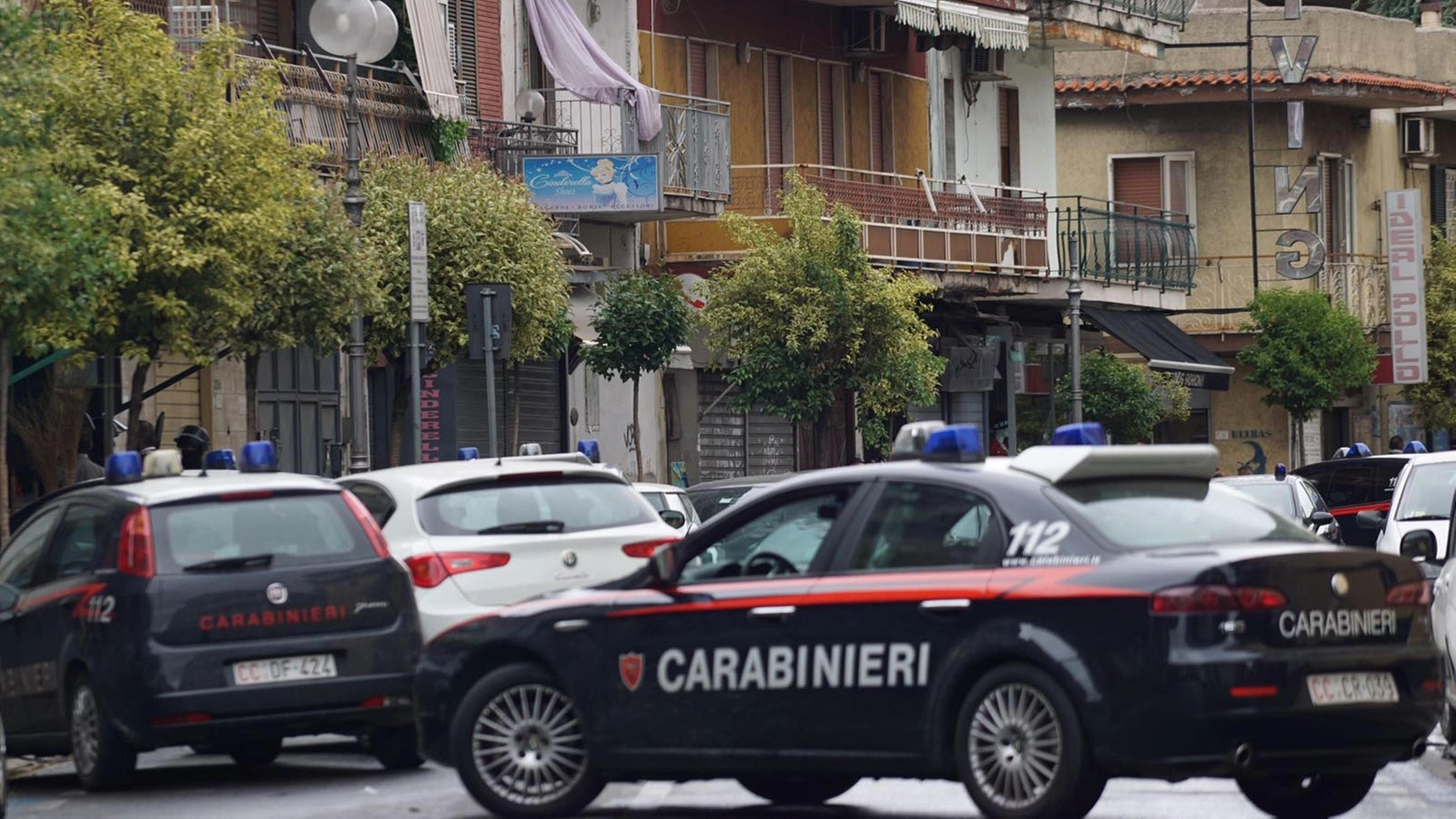Intervento dei carabinieri (foto d'archivio)
