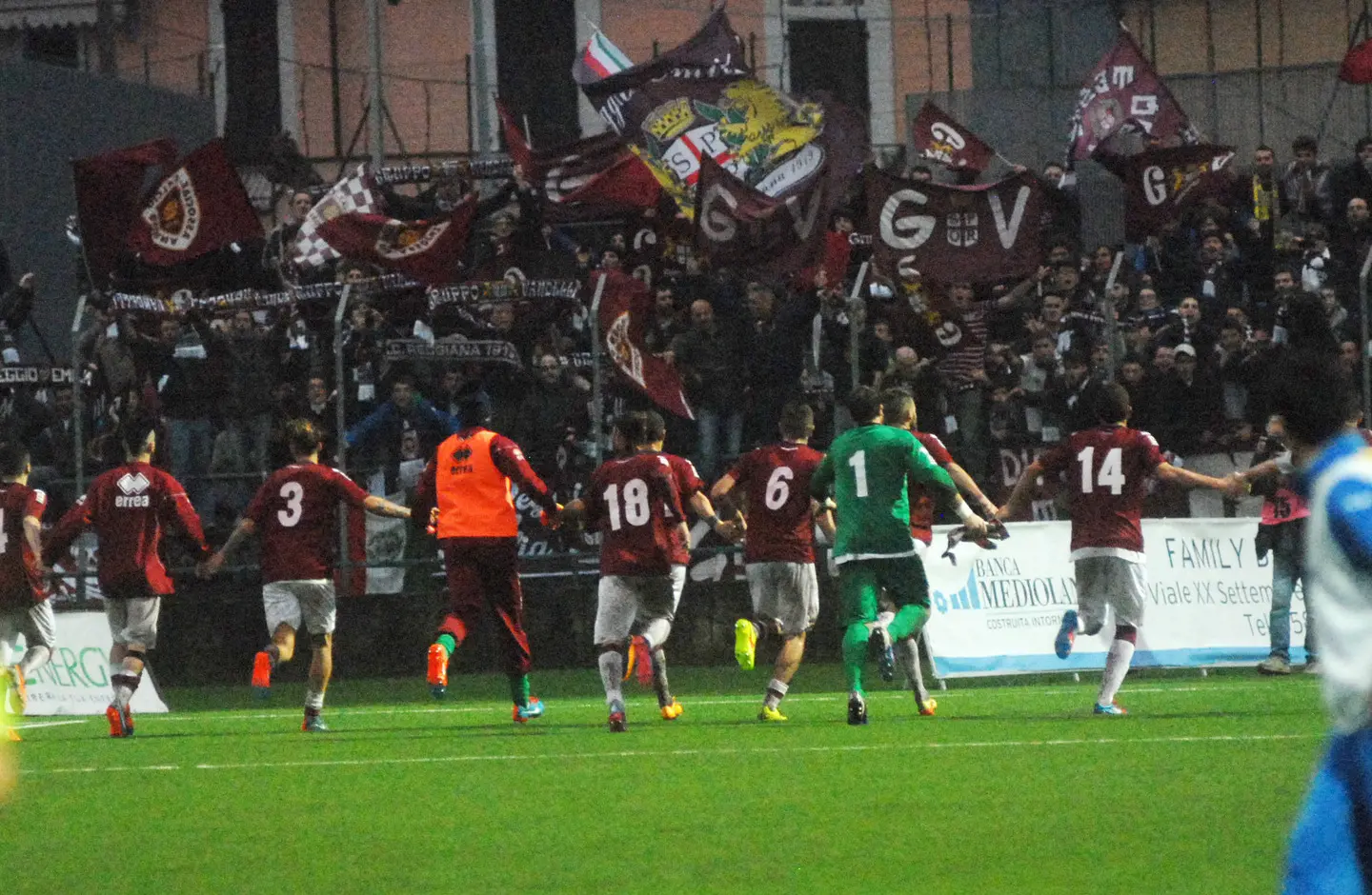 La Reggiana espugna Carrara e ringrazia Ruopolo