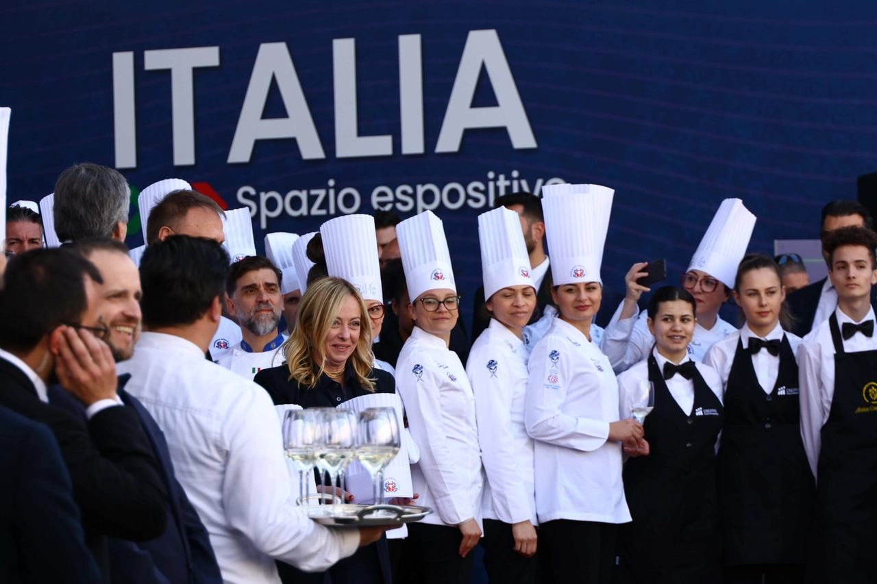 Verona Premier Giorgia Meloni al Vinitaly