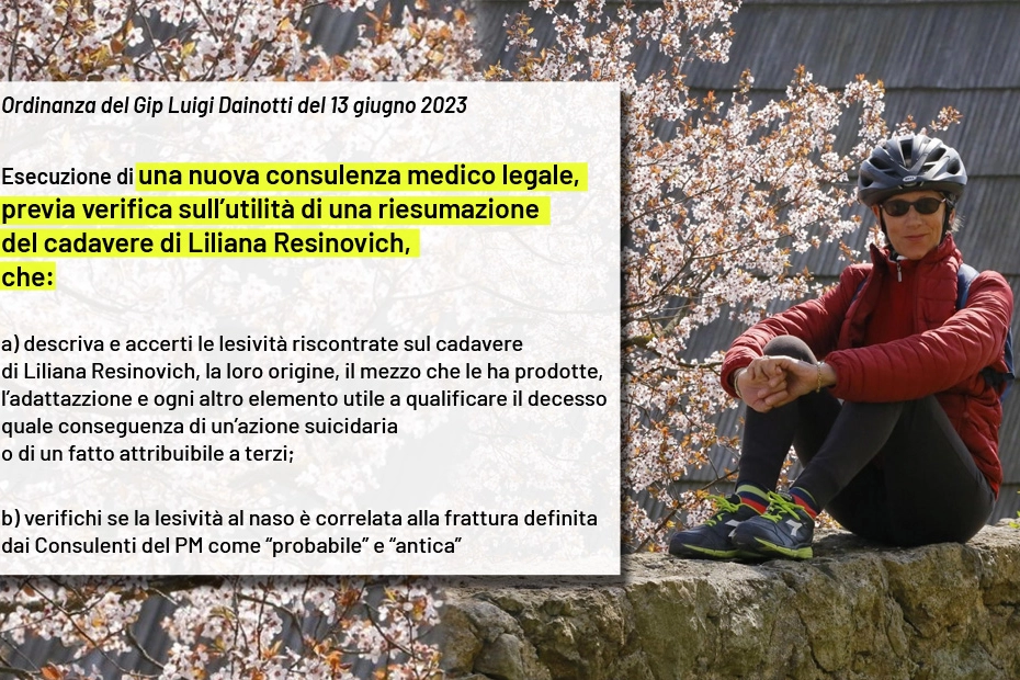 Liliana Resinovich: il cadavere potrebbe essere riesumato a breve per una nuova consulenza medico legale