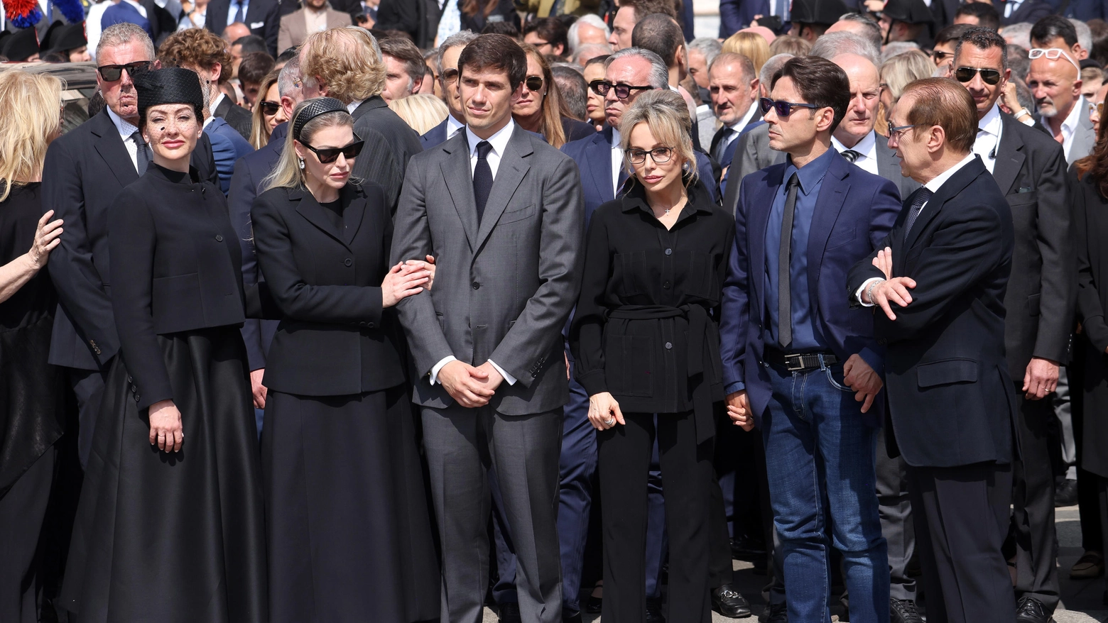 I funerali di Silvio Berlusconi (Ansa)