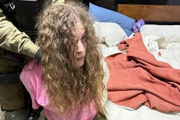 L'attivista palestinese arrestata, Ahed Tamimi