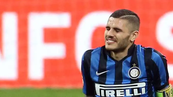 Icardi, distrazione legamento ginocchio