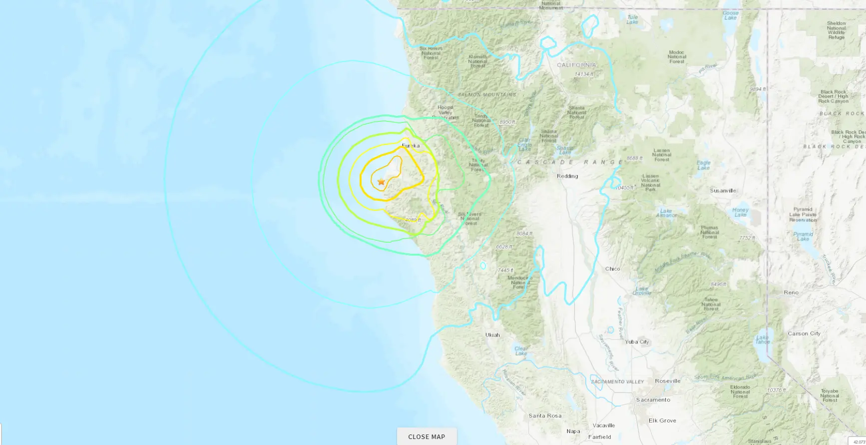 Terremoto in California oggi: magnitudo 6.4. La mappa e le prime notizie