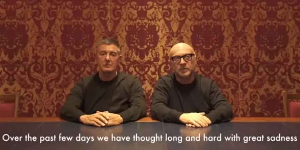 Dolce e Gabbana chiedono scusa in un video. "Non succederà mai più"