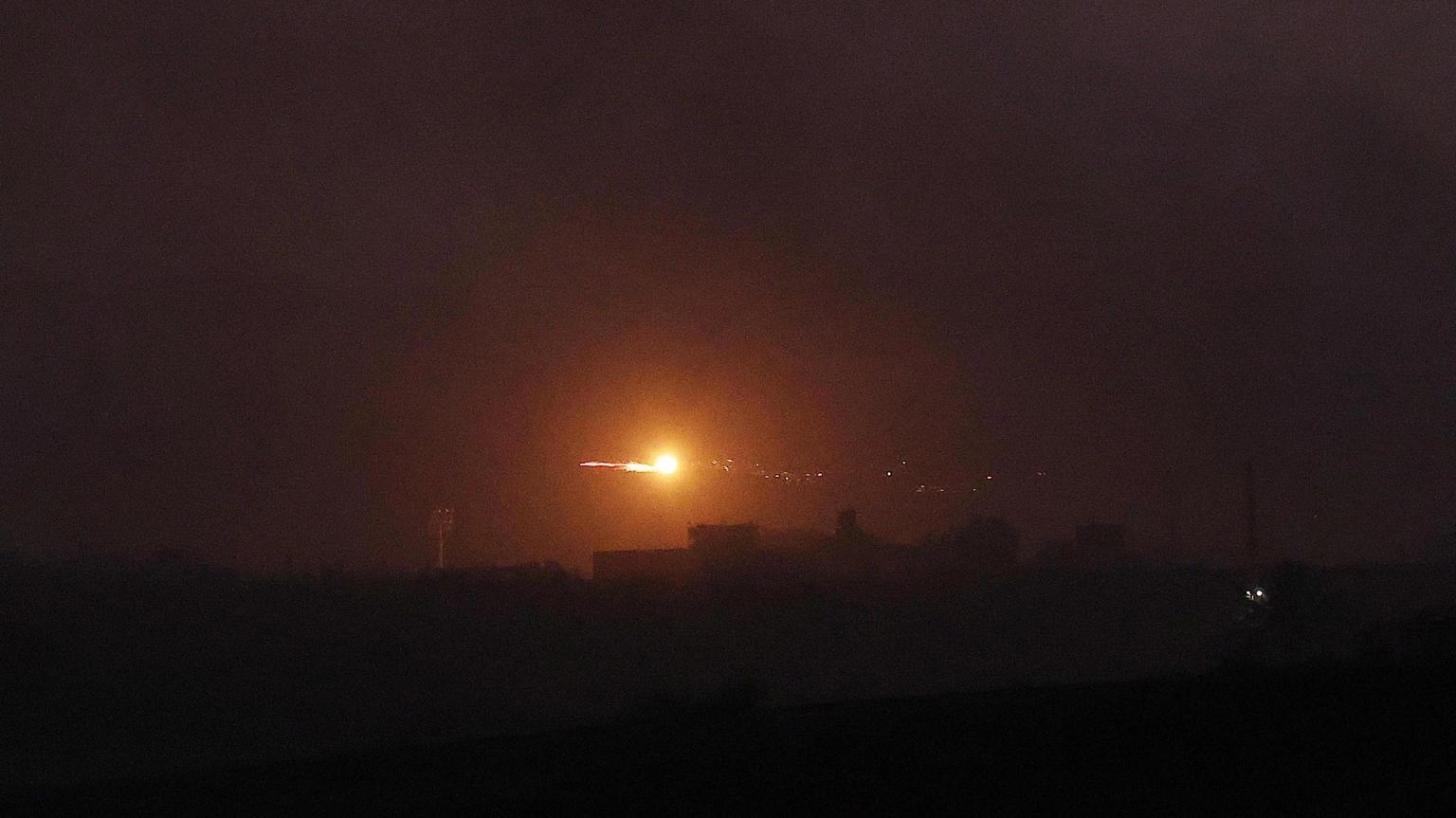 Israele, intercettato un missile lanciato dalla Striscia di Gaza