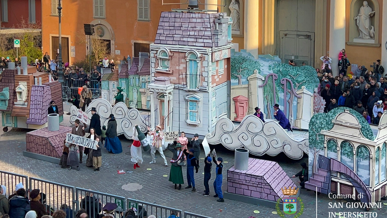 Carnevale di Persiceto: la tradizione dello Spillo compie 150 anni