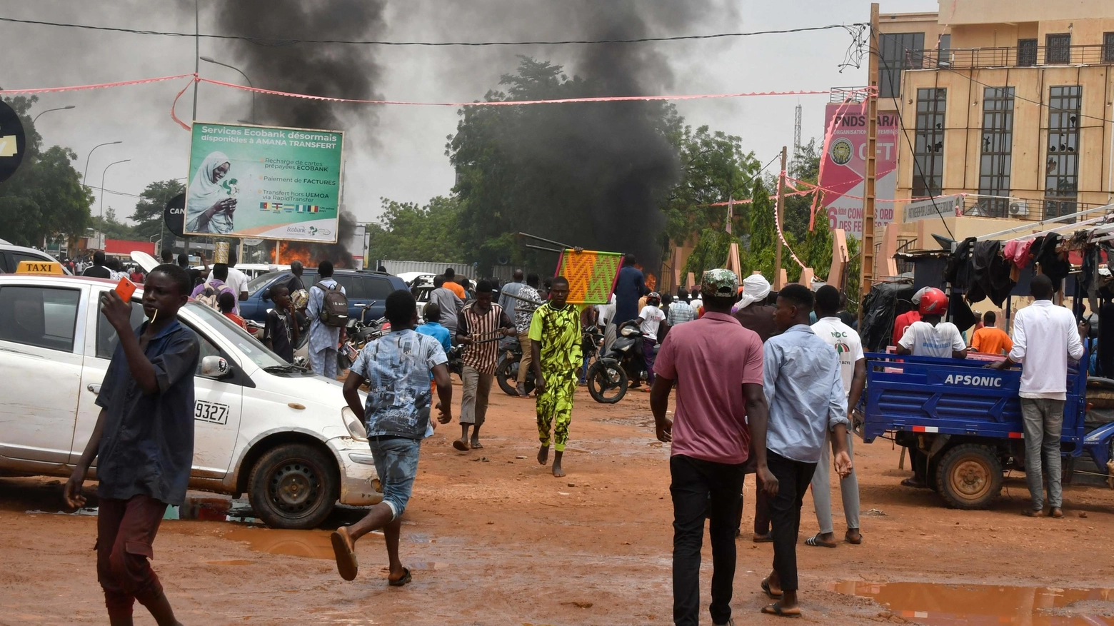 Il colpo di Stato in Niger (Ansa)