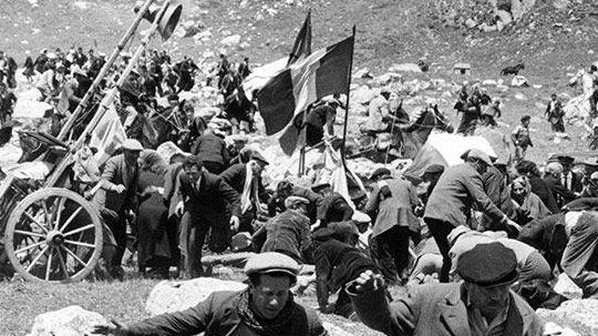 La foto del giorno scattata da Giorgio Tassi sul Monte Rapina - Majella