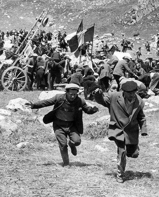 La foto del giorno scattata da Giorgio Tassi sul Monte Rapina - Majella